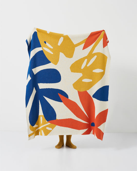 Floral Vine Pure Cotton  Blanket